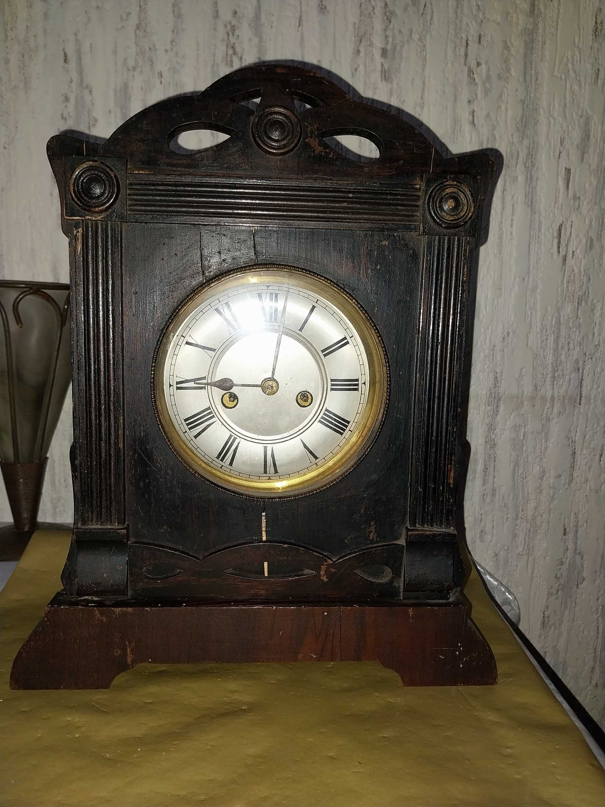 Zegar kominkowy PHS Philip Haas 1900 rok