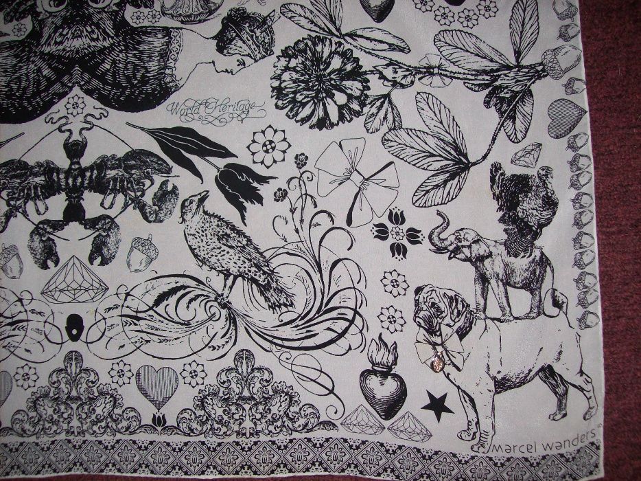 Mercel Wenders World Heritage apaszka jedwab