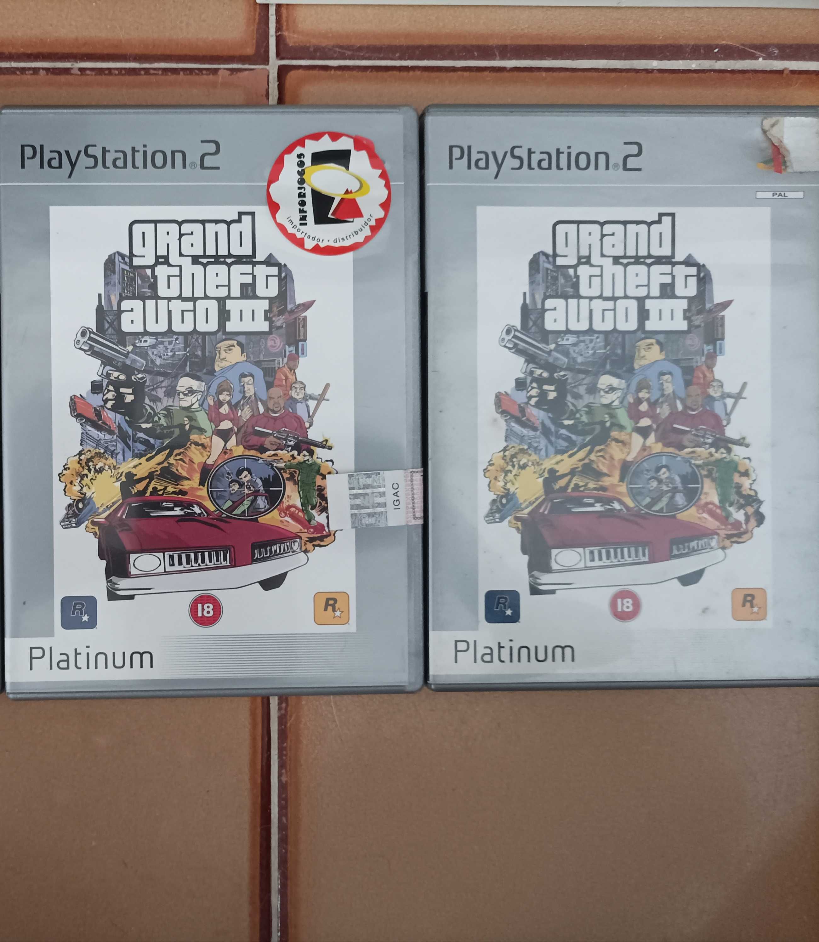 Jogos PlayStation 2 Ps2 Grand Theft Auto III