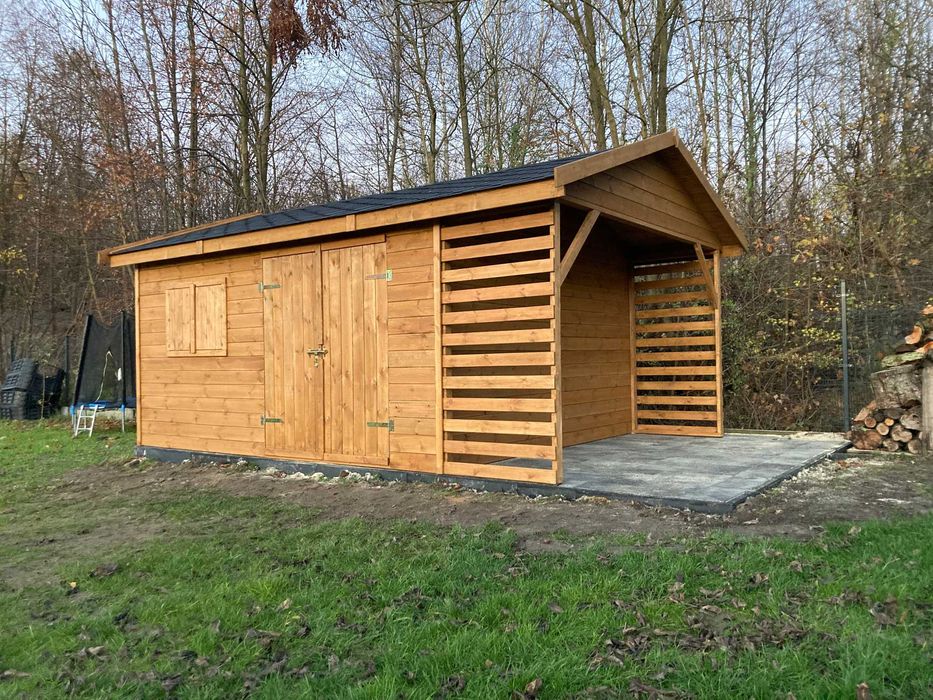 Domek narzędziowy Domek drewniany drewutnia