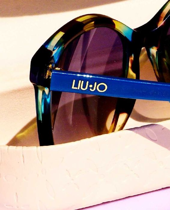 Okulary przeciwsłoneczne damskie LIU JO LJ682S 311 szmaragdowe emerald