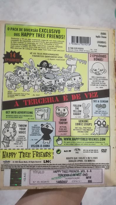 Happy Tree Friends volume 3 - animação