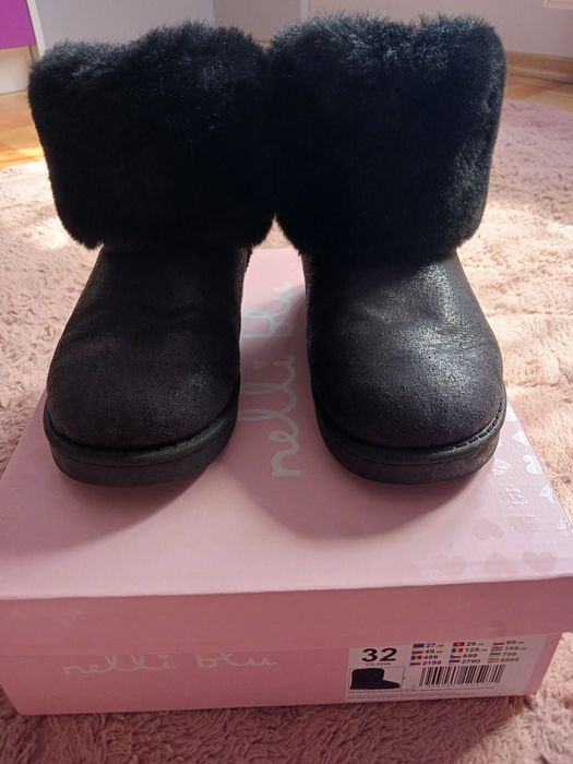 Buty zimowe dziewczęce 32