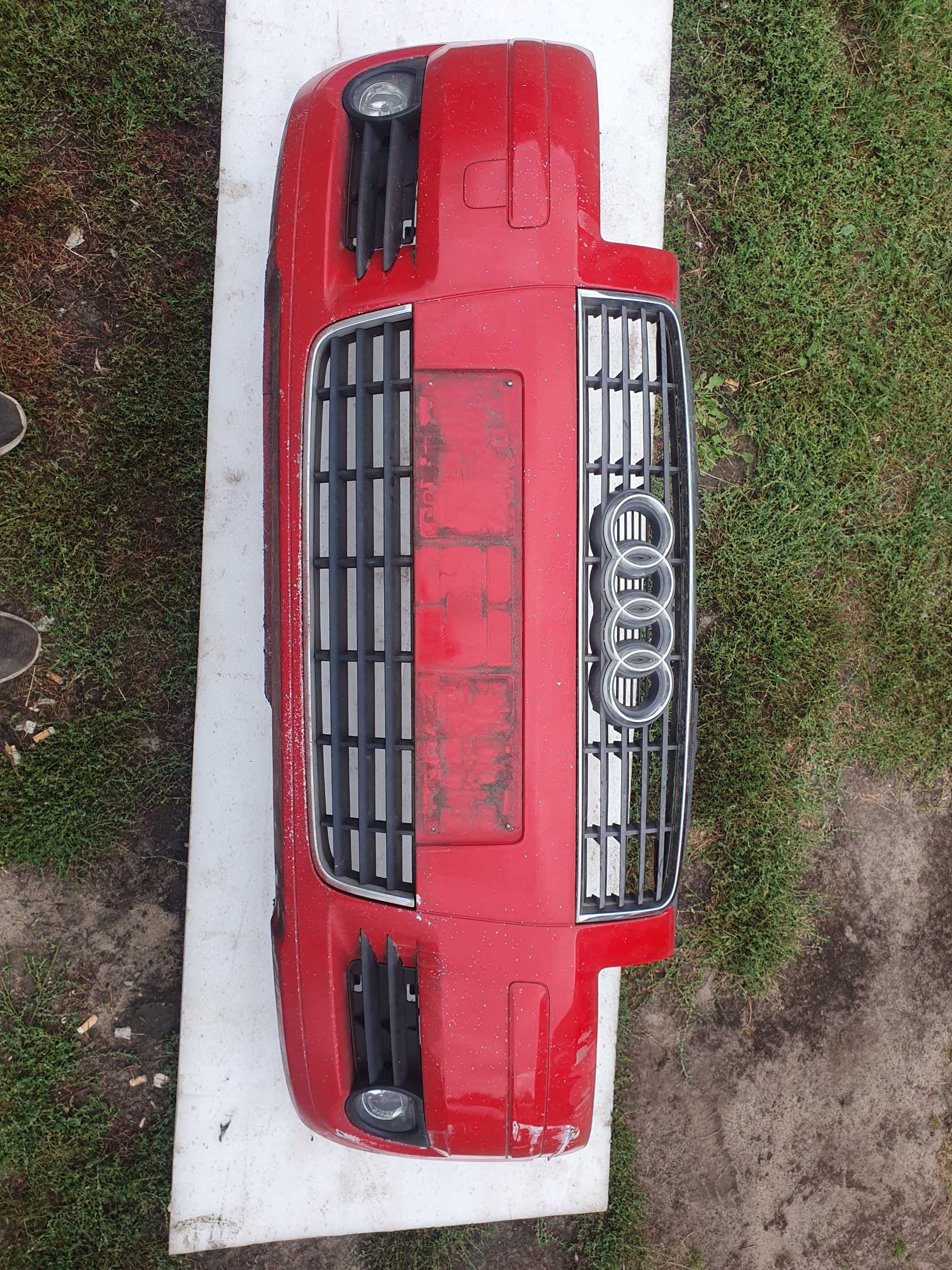 Zderzak grill kratka halogen Audi a3 8p LY3J komplet