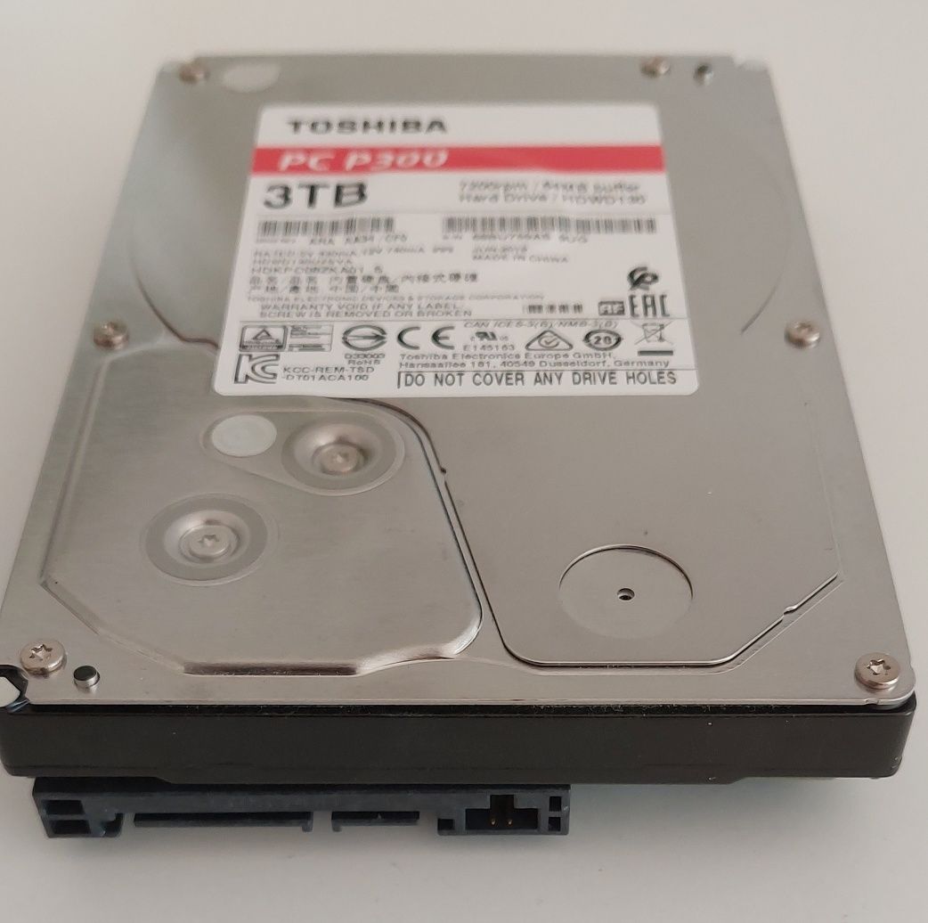 Dysk Toshiba PC P300 HDWD130 3TB SATA III 3,5"