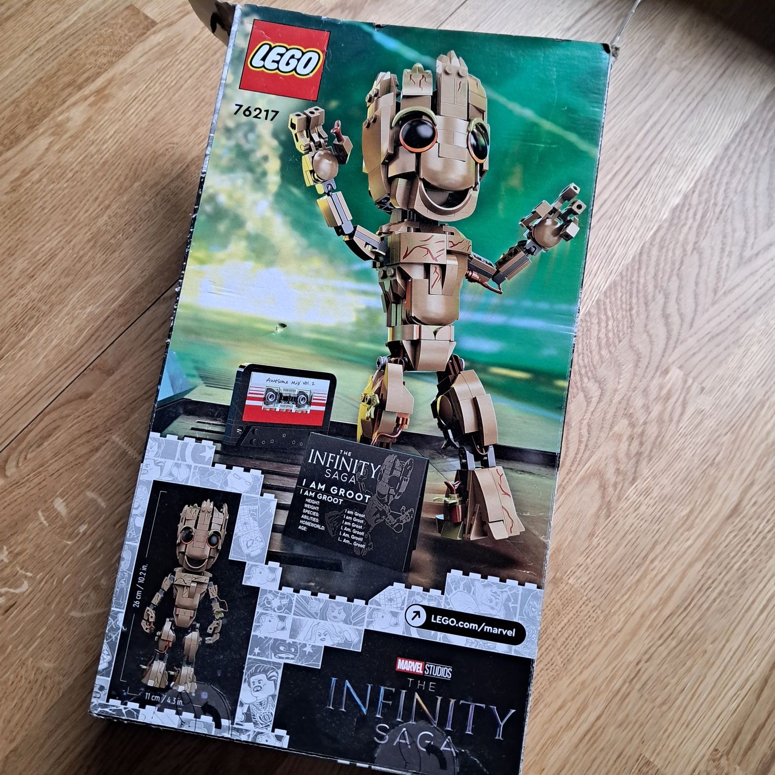 Lego Marvel infiniti saga Groot
