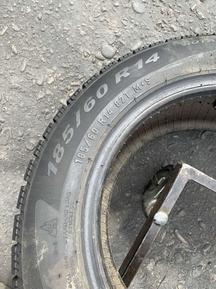 Шини 185/60 R14 Pirelli всесезон 2022  рік 6 мм