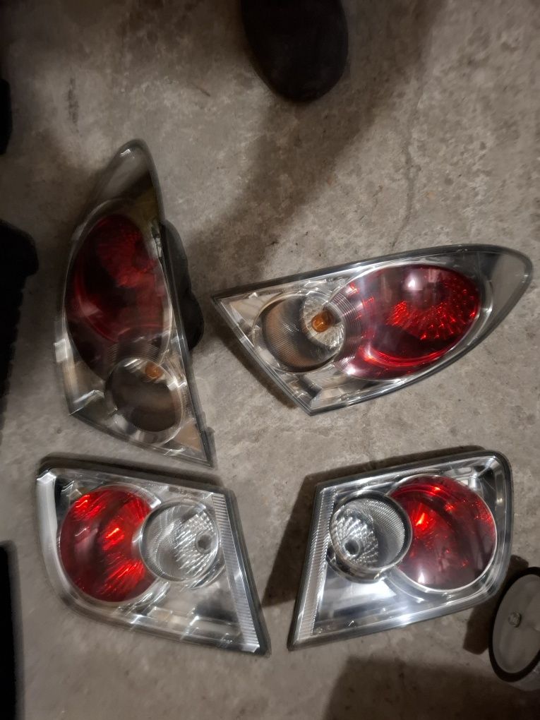 Lampy tyl i przód Mazda 6 2002