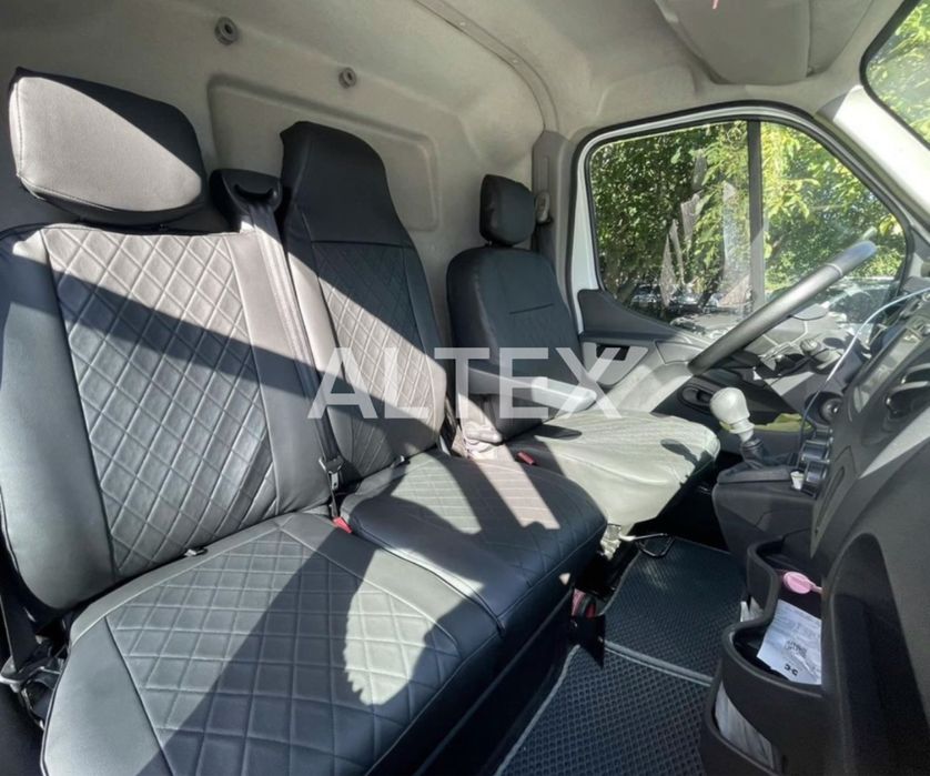 Авточохли, чохли із ЕкоШкіри Master, Trafic, T4, T5, Vivaro, Movano Т6