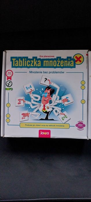 Tabliczka mnożenia gra, nauka przez grę