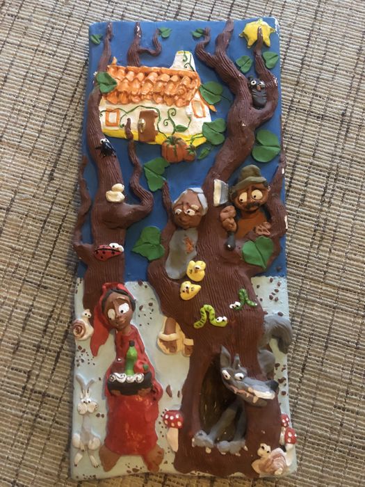 Quadro capuchinho vermelho