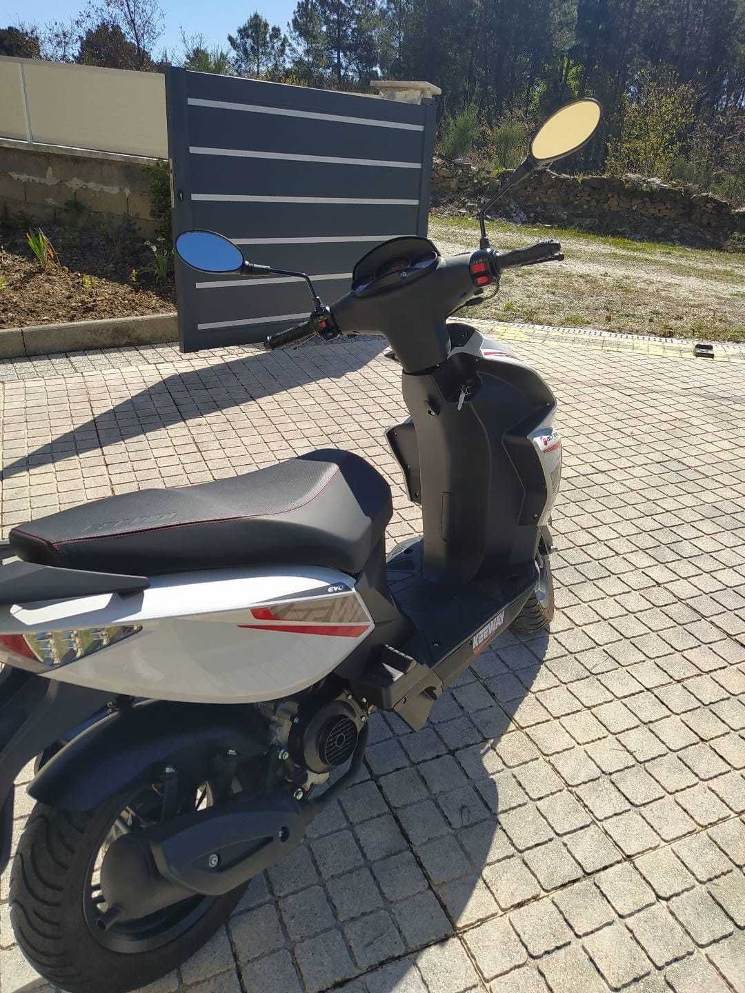 Keeway Evo 50cc 2021, vendo ou troco por Famel