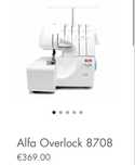 Alfa Overlock 8708
