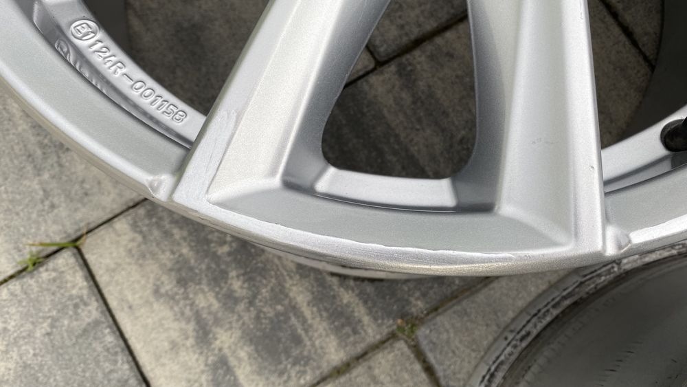 Felgi aluminiowe Borbet do VW 5x112 17 cali Passat Tiguan T-Roc
