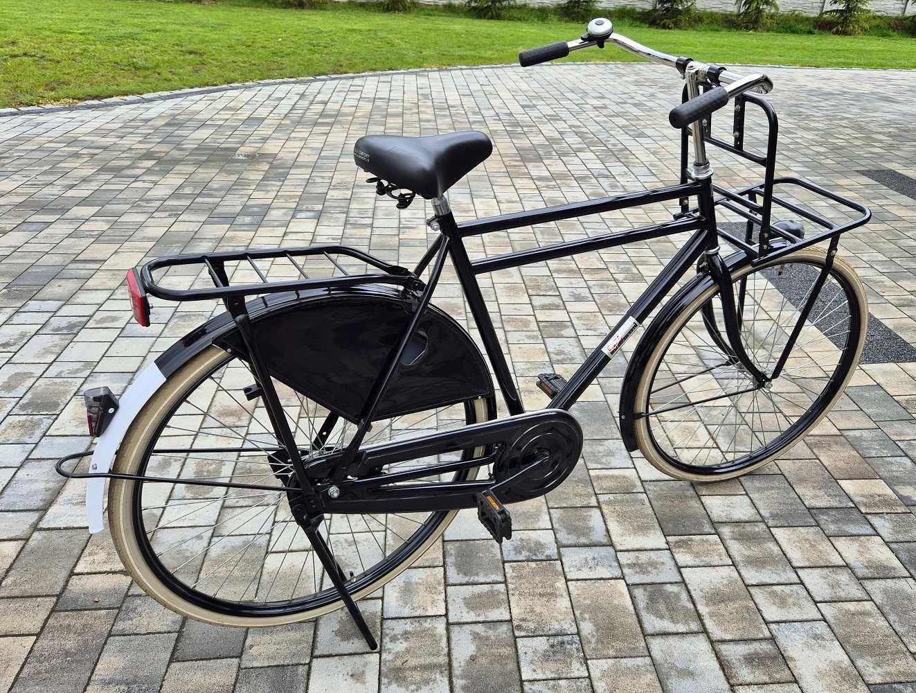 Oryginalny HOLENDERSKI rower miejski, 28", rama 62cm, NOWY, rozmiar XL