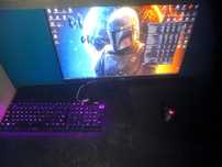 Zestaw do Gier Komputer+Monitor AMD 7800XT 16GB/ 2TB SSD/ Ryzen