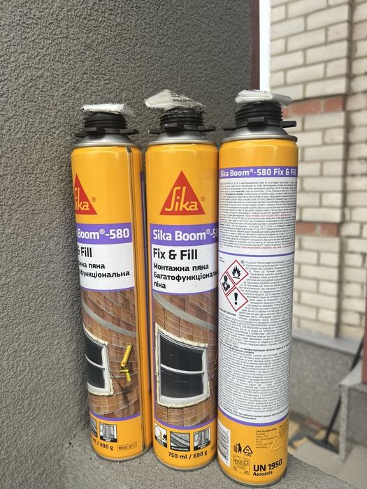 Піна монтажна Sika boom 580,Penotek70,Клей-піна Penotek,пістолет Inter