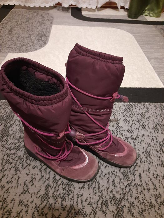 Ecco 32 взуття на дівчинку осінь зима чоботи ботинки