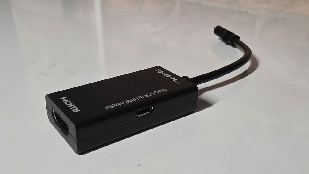 Adapter MHL KABEL Micro USB HDMI FullHD 1080p TV