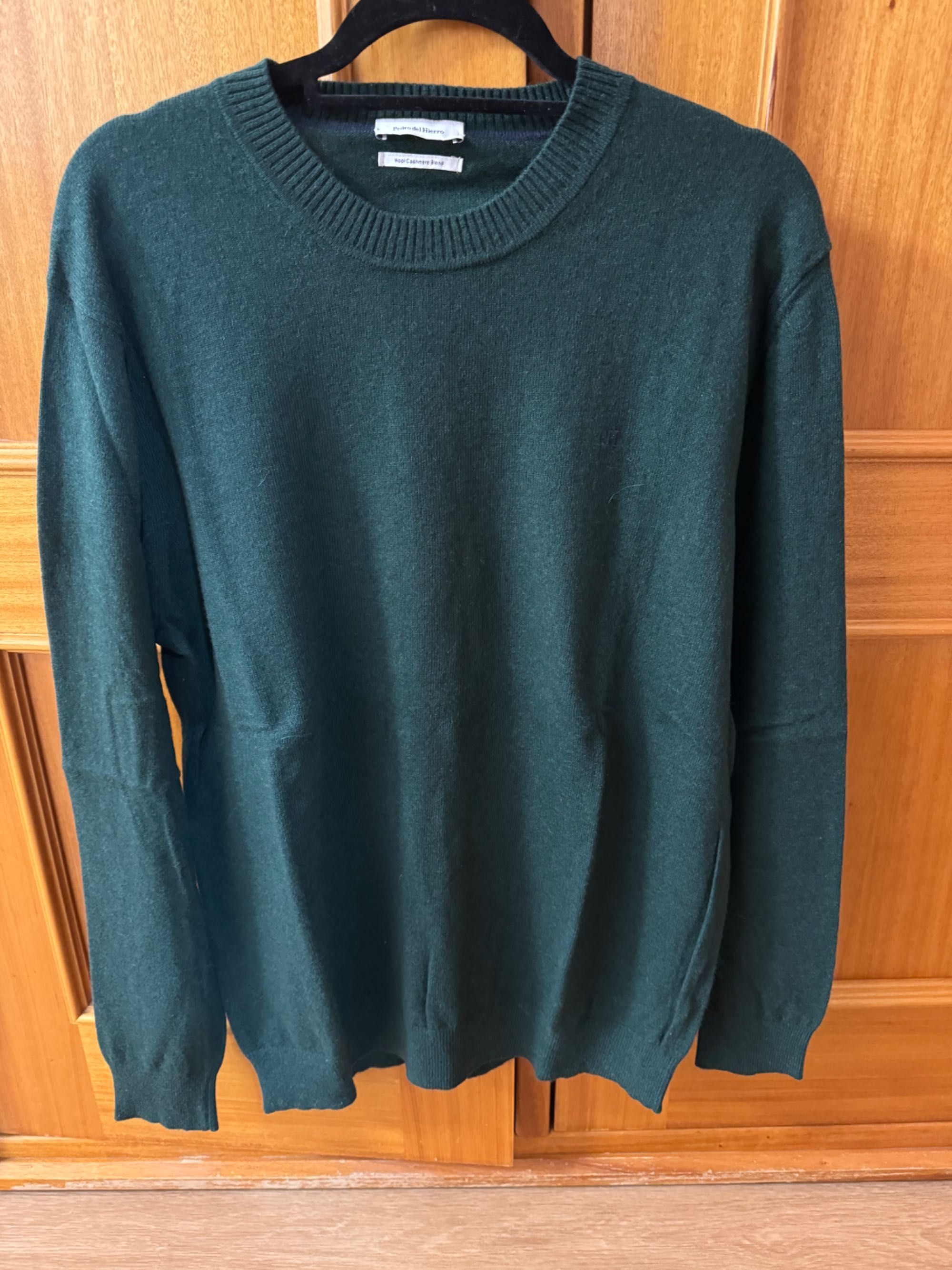 Pullover Cashmere Pedro del Hierro Verde (L)