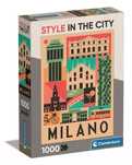 Puzzle 1000 Compact Milano. Clementoni