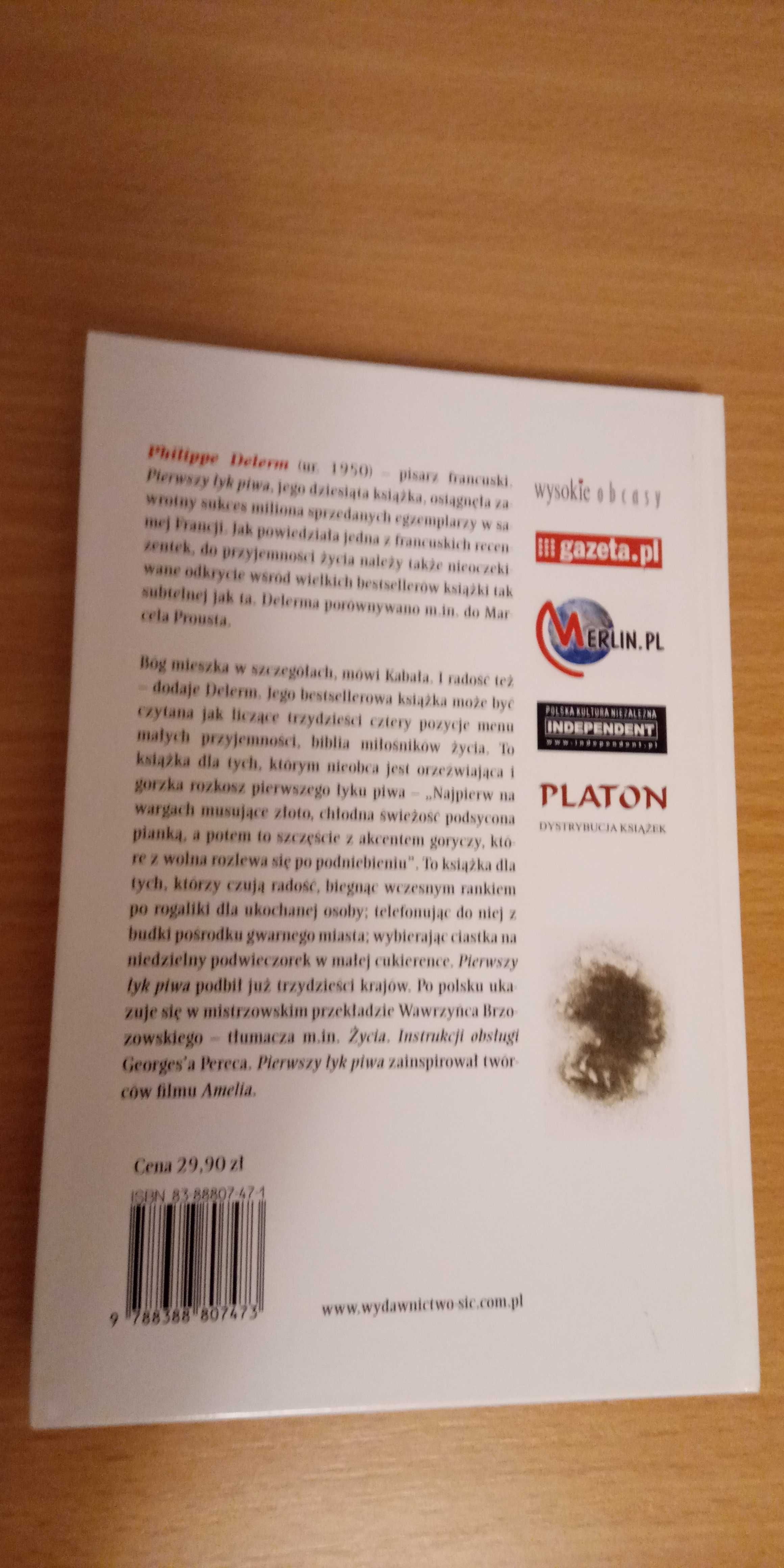 Książka Pierwszy łyk piwa i inne drobne przyjemności