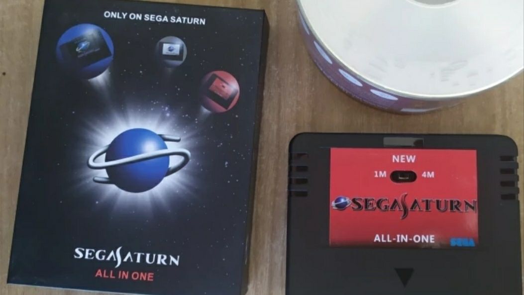 Sega Saturn Cartucho memória