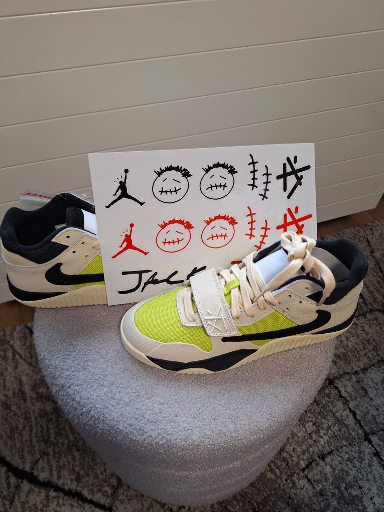 Nice Jordan Jumpman Jack TR Travis Scott Bright Cactus
