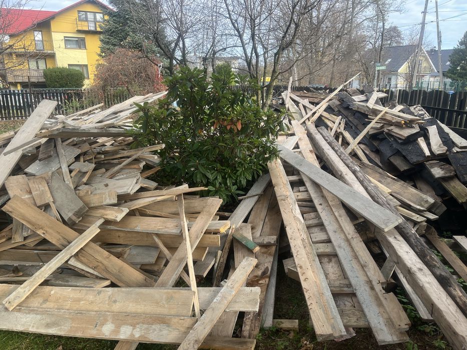 Deski z budowy Wapienica Bielsko-Biała