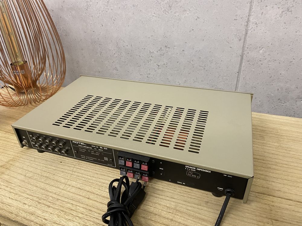 Wzmacniacz Rotel RA-820 - vintage, audiofislki, zadbany z kolekcji