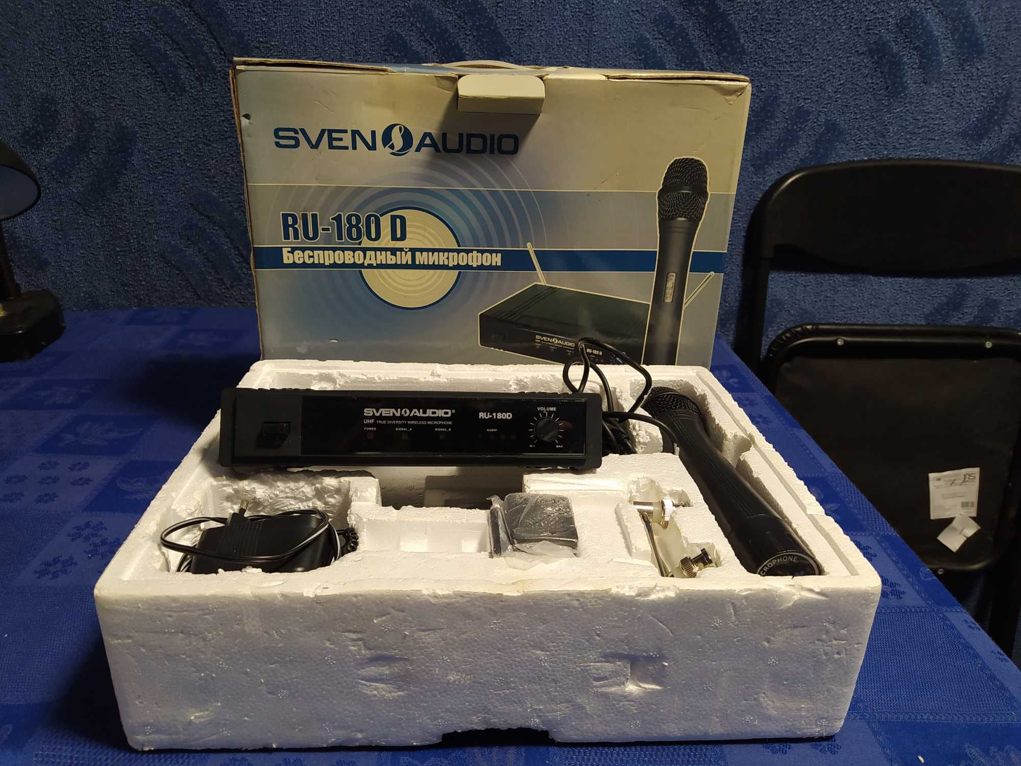 Продам радіомікрофон Sven RU-180D.