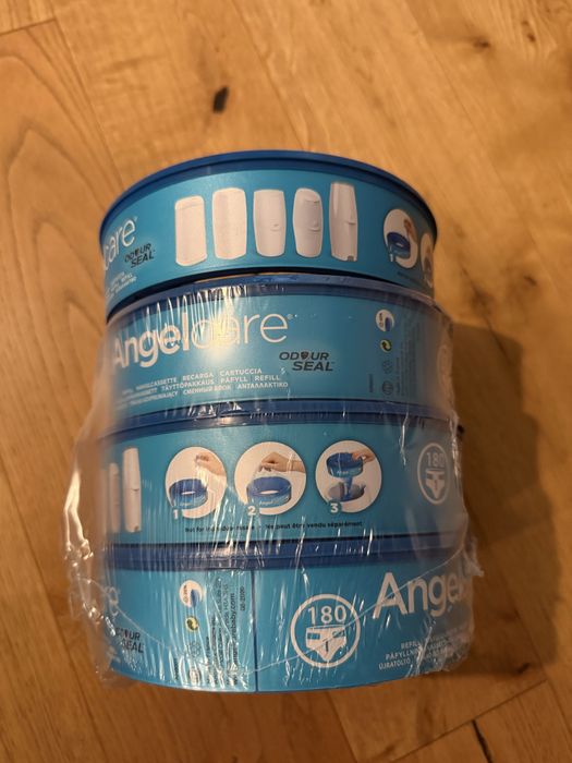 Wkład do kosza na zużyte pieluchy Angel care - 4 szt