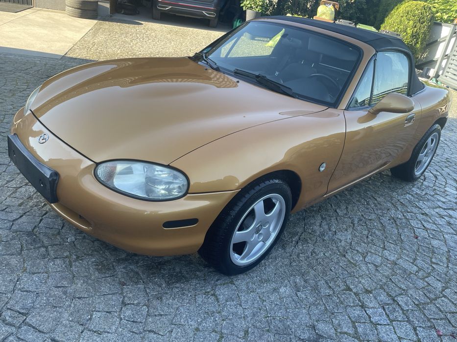 Mazda Mx5 Samba Gold Nowy Dach Serwisowana