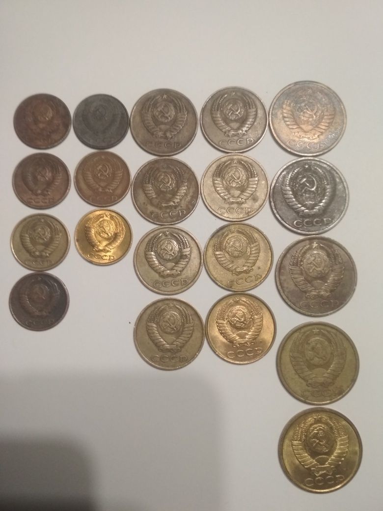 Копійки радянські, копейки, монеты советские