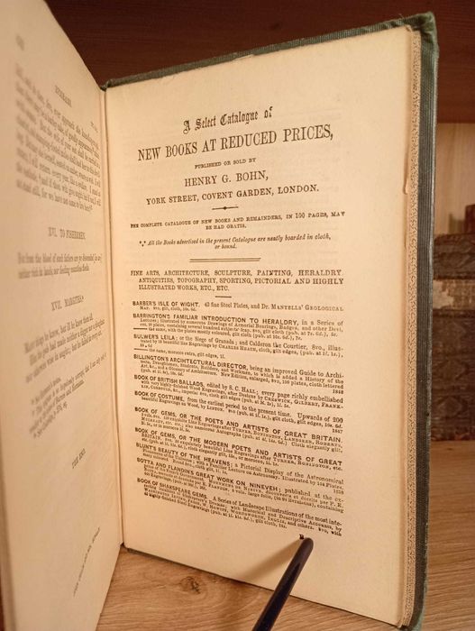 Stara Książka 1858 Homer Odyseja, Hymny i Epigramy - Grecja - Londyn