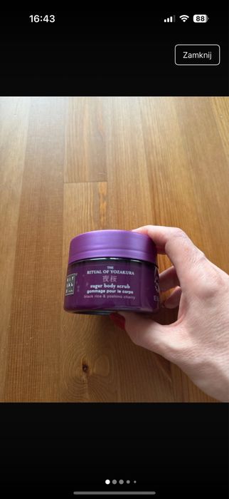 Body scrub marki Rituals Ritual of Yozakura