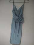 Vestido cetim verde