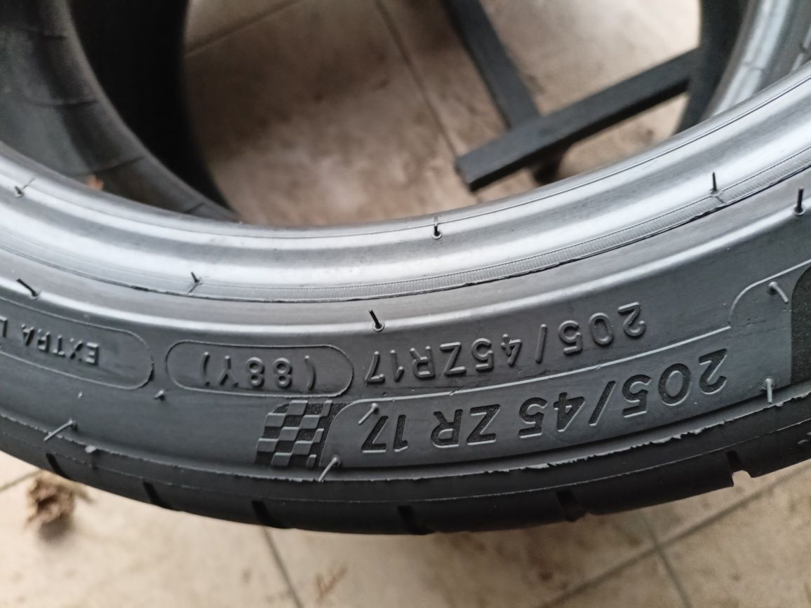 205/45 R17 Michelin Pilot Sport 4 2020r. Para 350zł