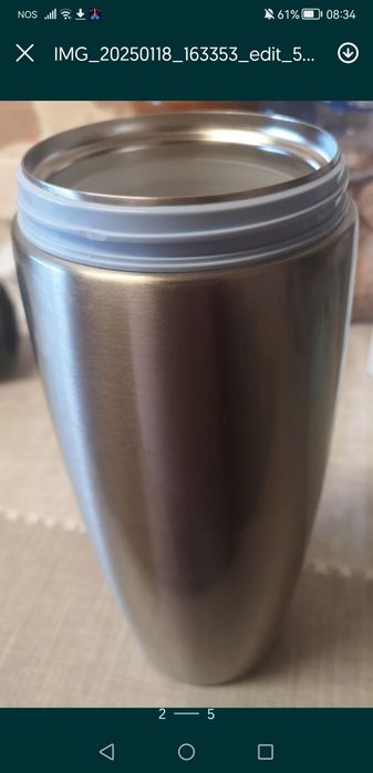 Termo em inox da Chicco