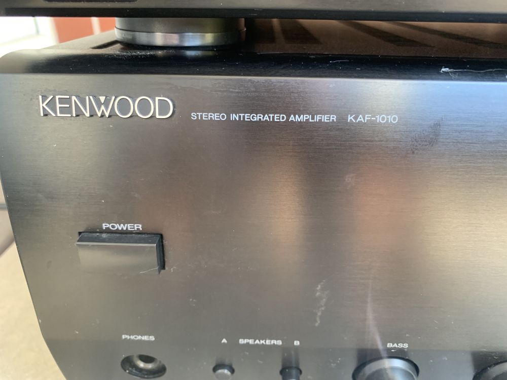 Kenwood compact disc player i stereo integrated amplifier