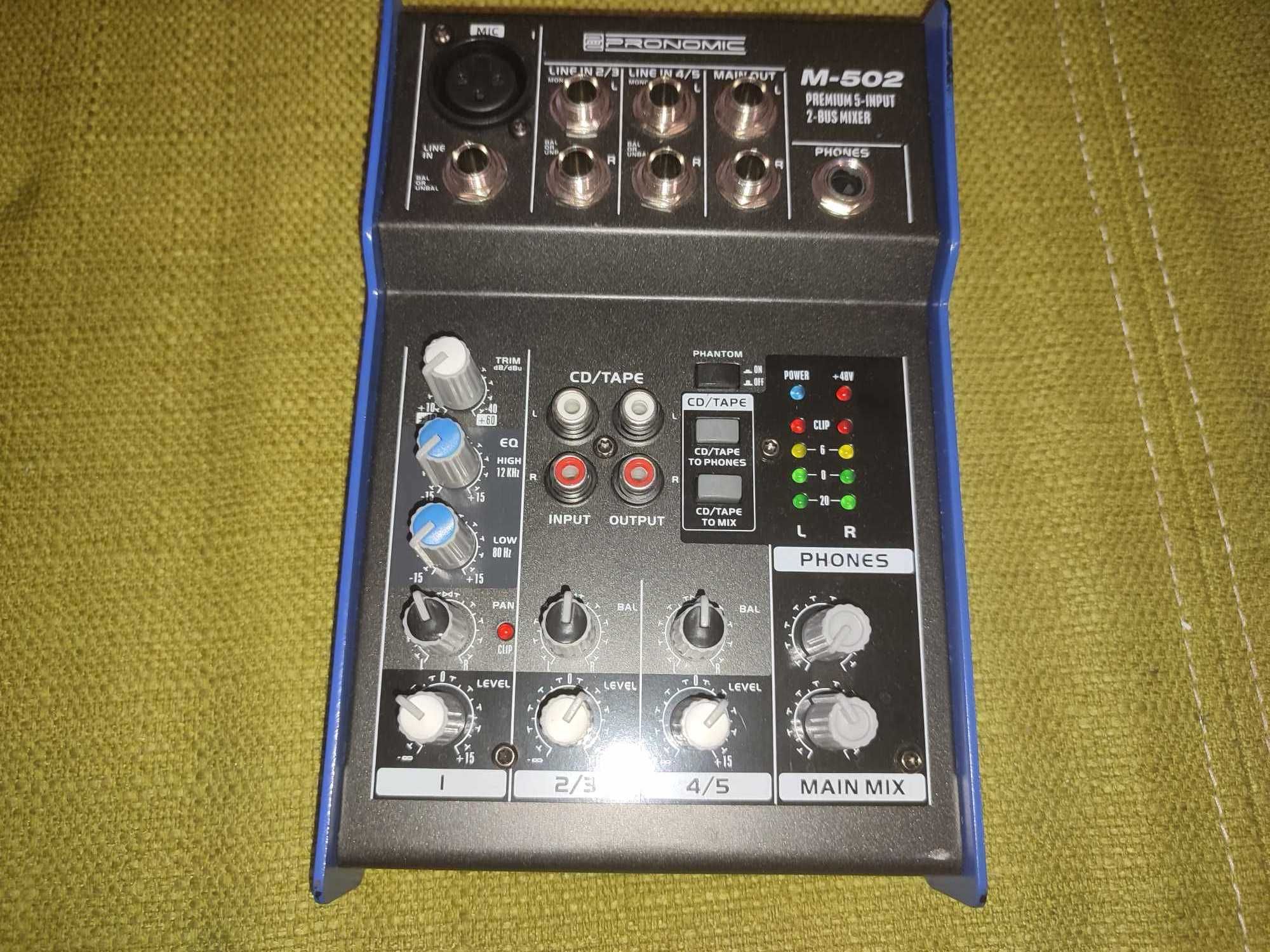 Mikser Audio Pronomic M-502