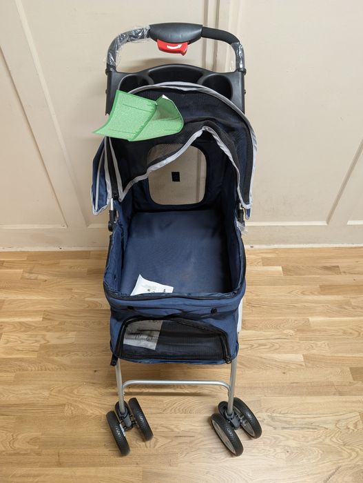 Sporty Pet Wózek dla Małych Psów lub Kotów do 15kg 85x45x99cm