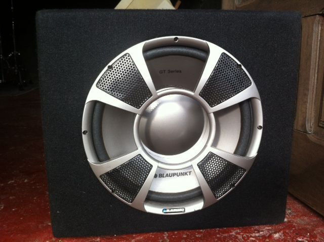 Amplificador Auto Alpine+Sub Woofer Blaupunkt+tweeters