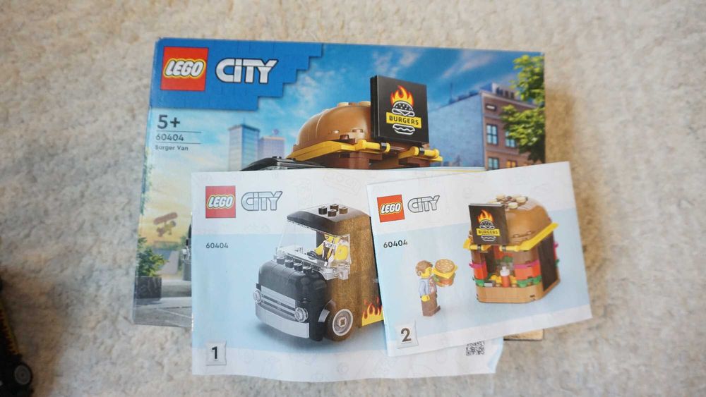 LEGO City Вантажівка з гамбургерами, 60404