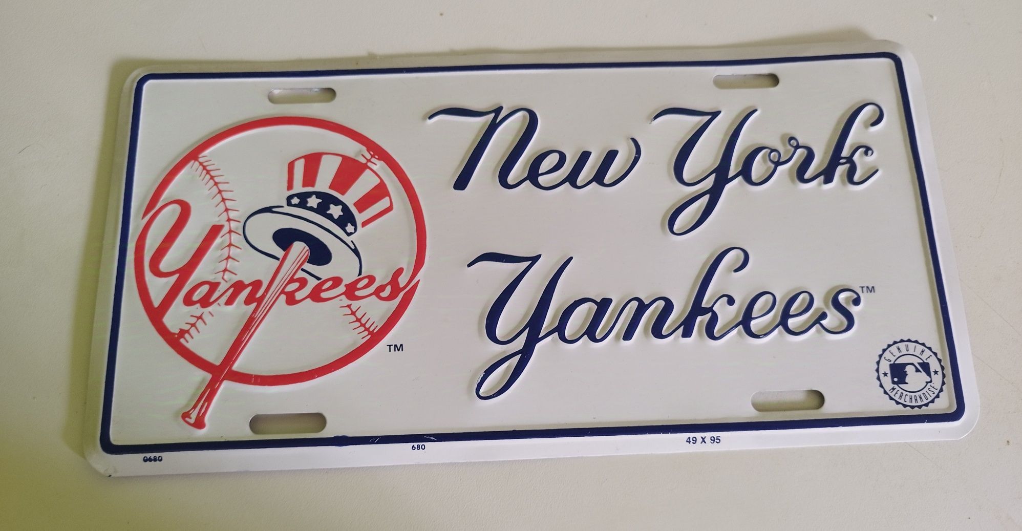 Placa new York Yankees