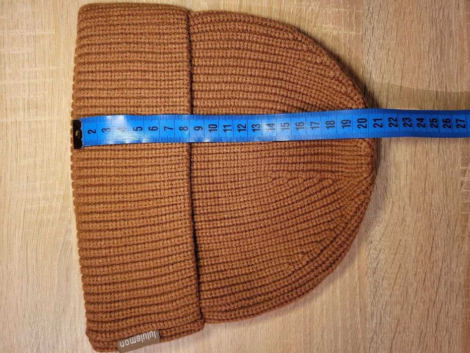 В`язана шапка lululemon 40% шерсть 3 кольори