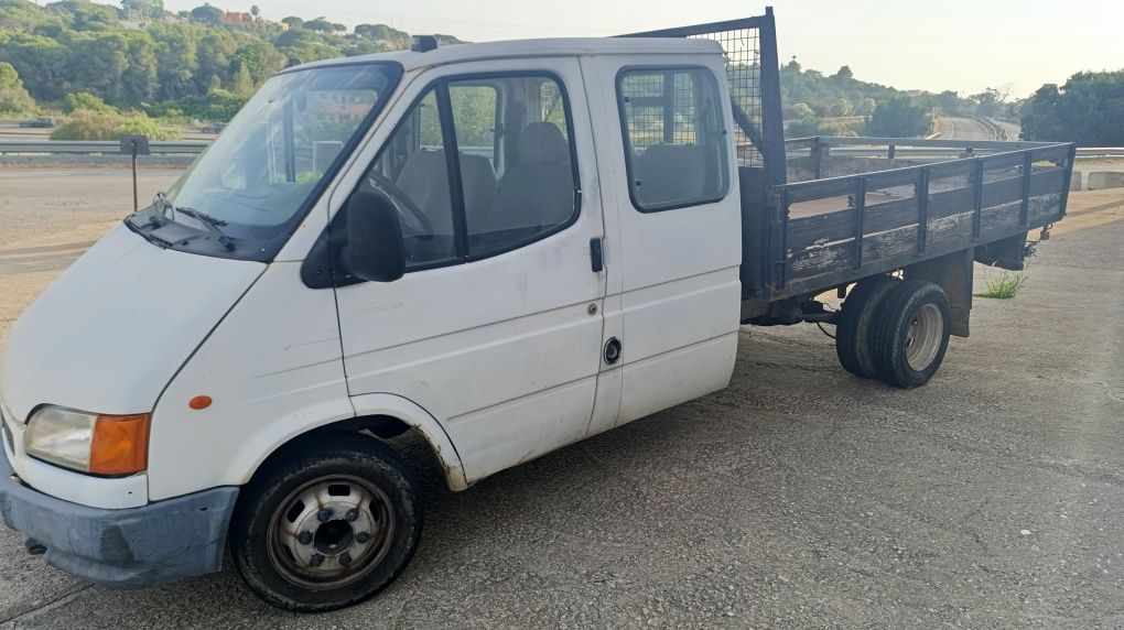 Ford transit 7 lugares caixa aberta 95