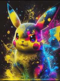 Pokemon - DIY zestaw Diamond Paiting 30x40 Pikachu