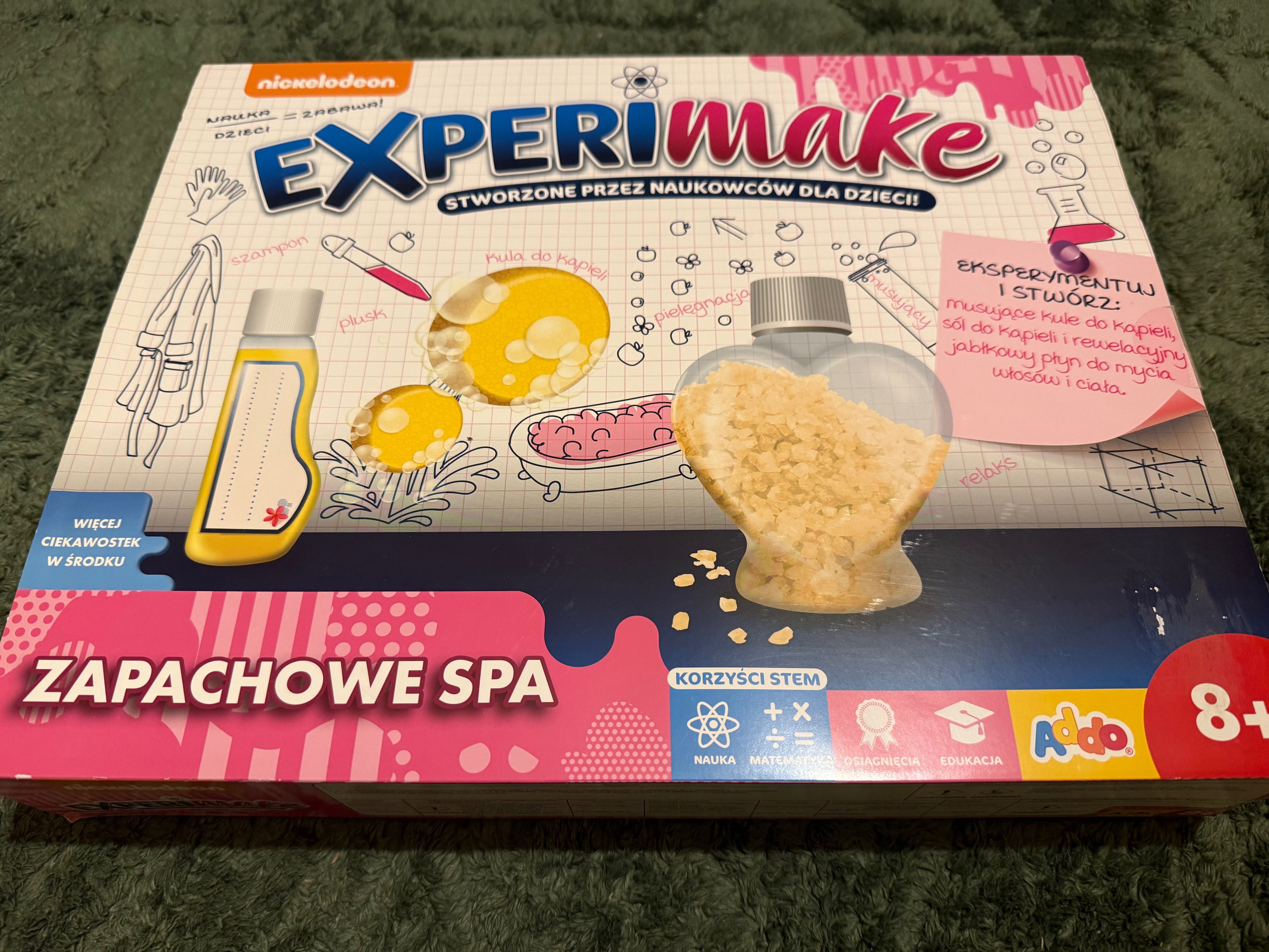 Zapachowe SPA dla dzieci/ zestaw do samodzielnego robienia/Experimake