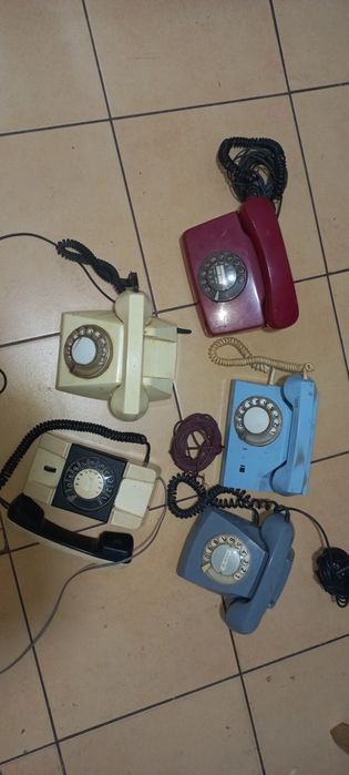Телефони стаціонарні, дискові/кнопкові/автовідповідач/факс/трубка мт17